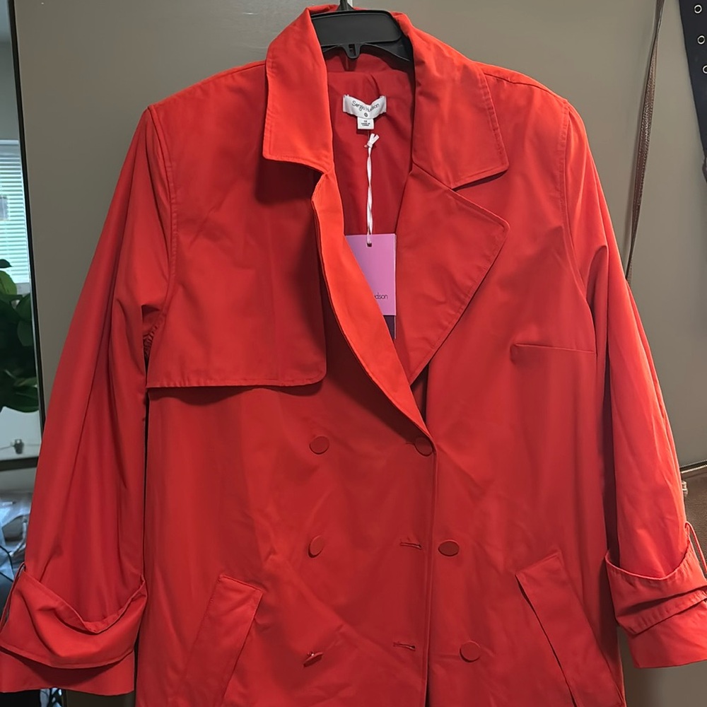Sergio Hudson (target) trench coat